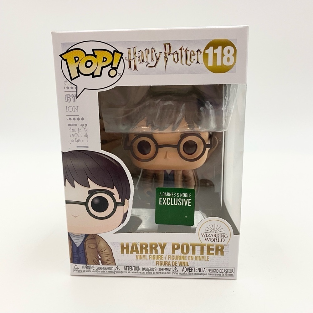Funko Pop! Harry Potter With Two Wands 118 Barnes and Noble Exclusive!